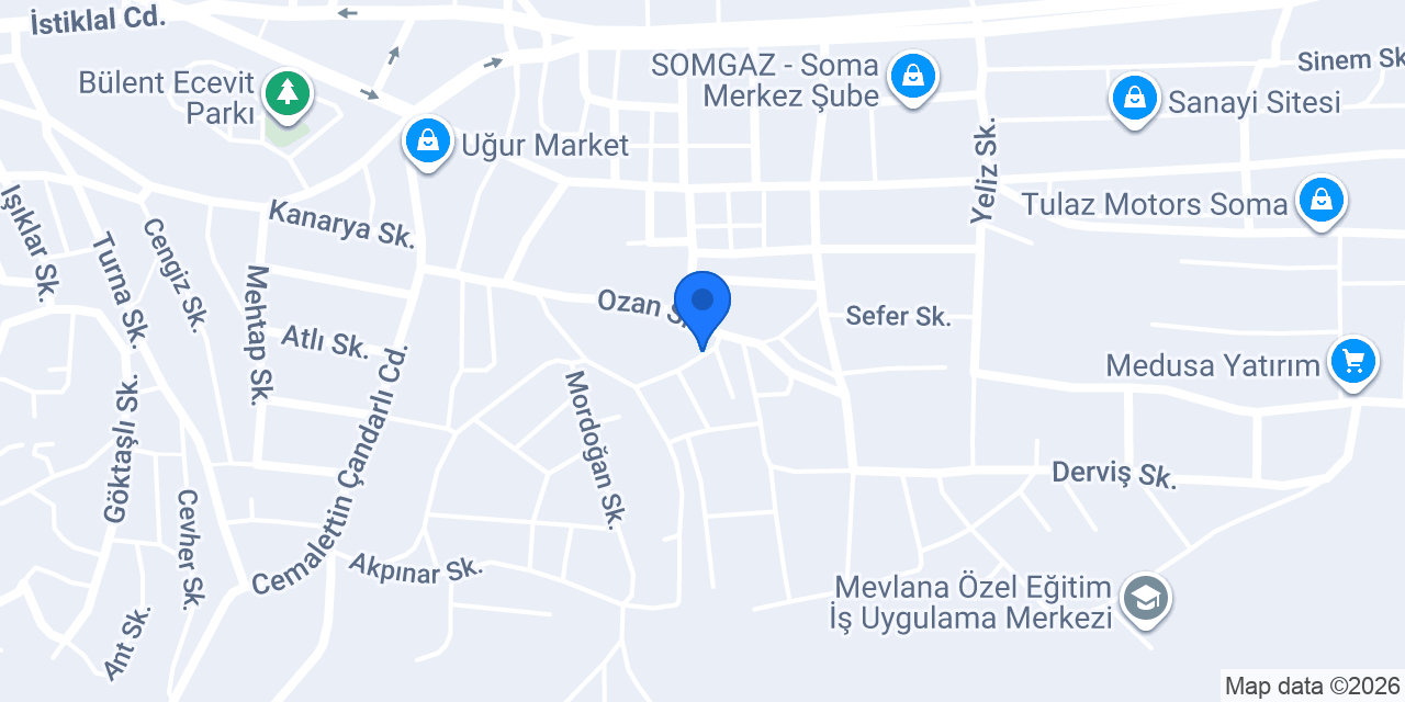 Açar Otomotiv konumu