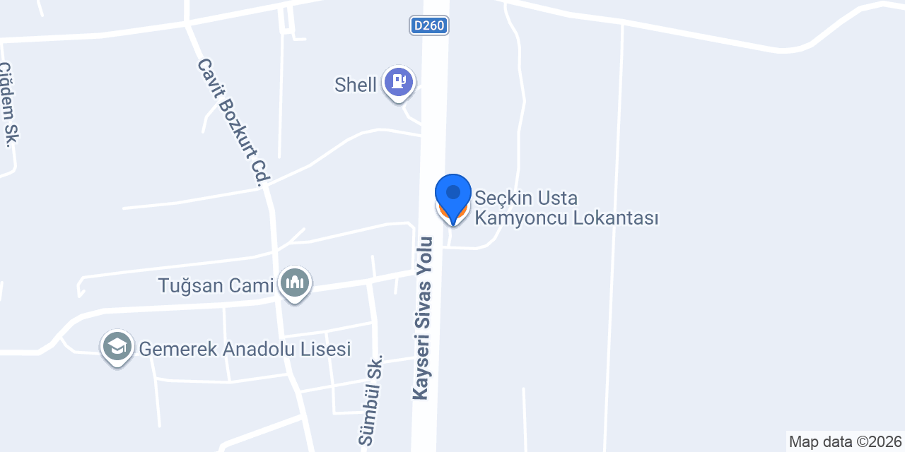 Seçkin Usta Kamyoncu Lokantası konumu