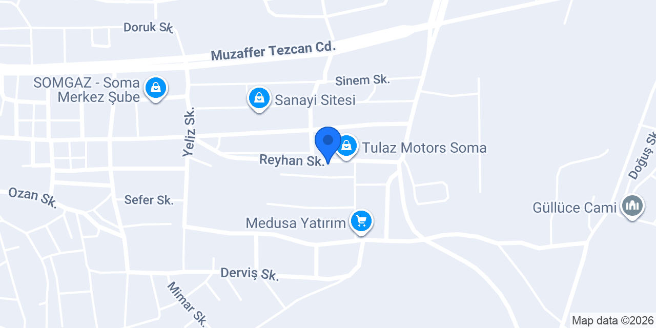 Uzunoğlu Oto Kaporta konumu