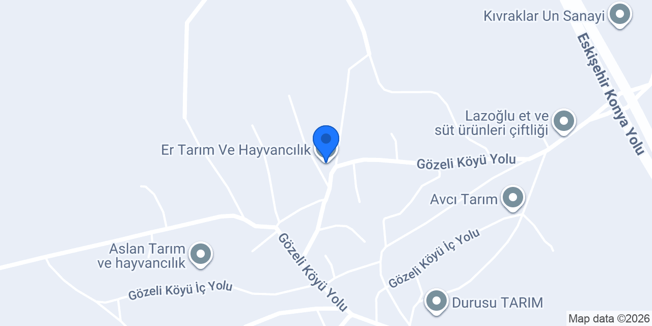 Er Tarım Ve Hayvancılık konumu