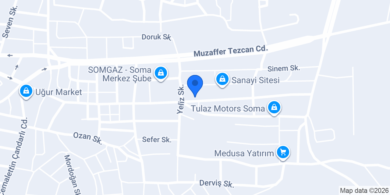 Çavuşoğlu Egzoz Servisi konumu