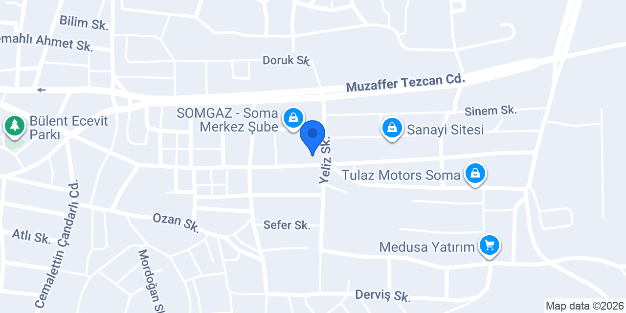 Özcan otomotiv konumu