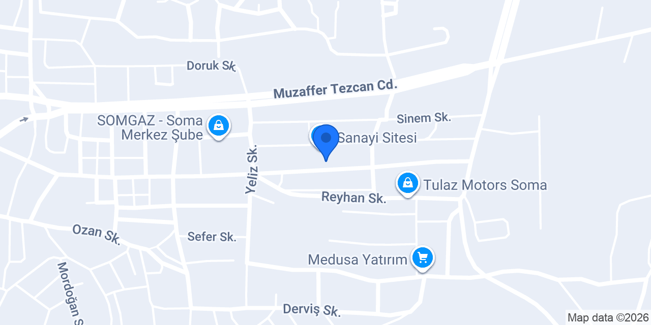 TEZKAR MOTORLU ARAÇLAR LTD konumu