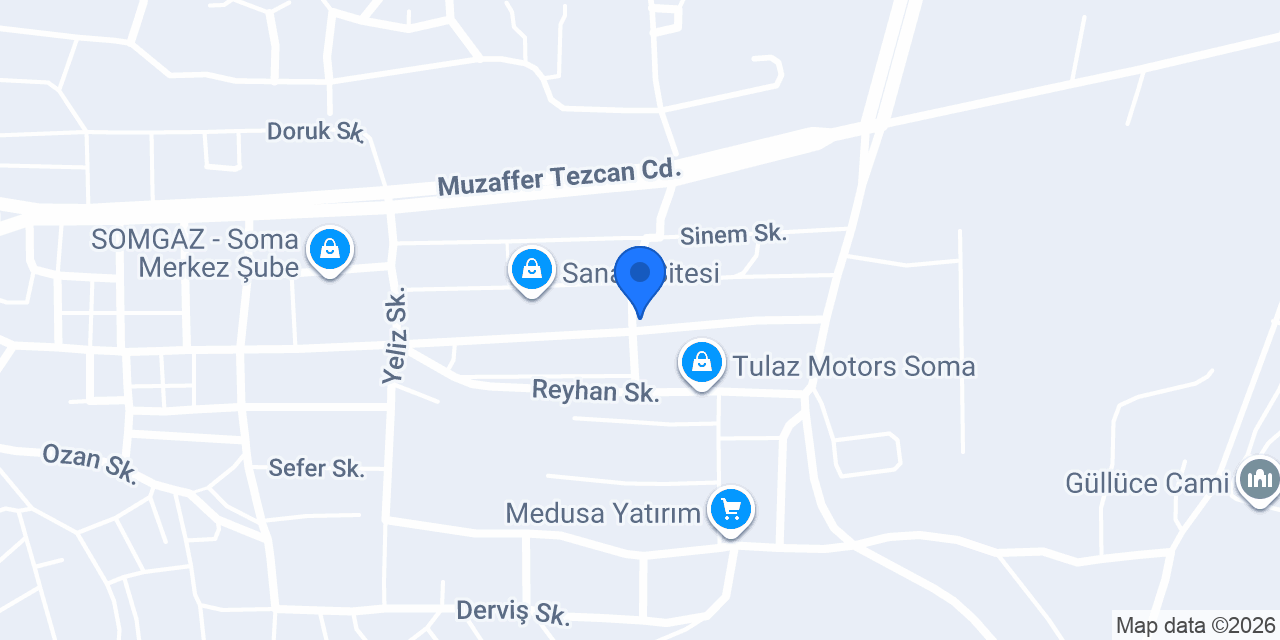 Anıl Oto Kaporta konumu