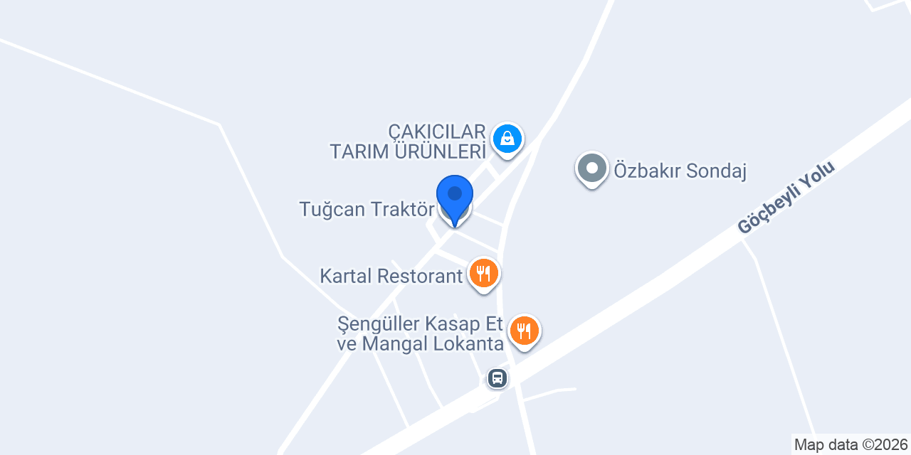 Tuğcan Traktör konumu