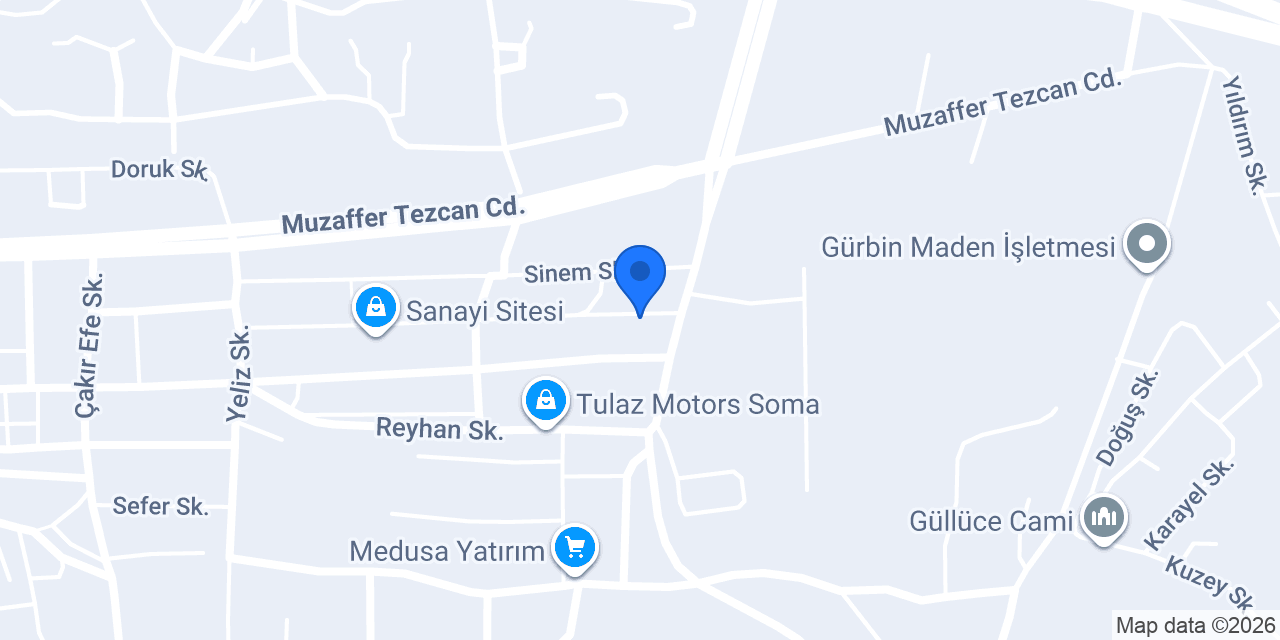 Yazar Boya Sintaş Soma konumu