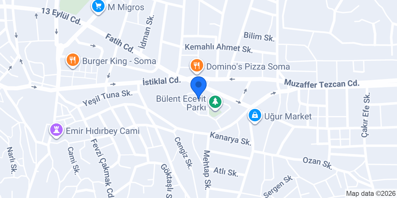 Pilavca Manisa soma konumu