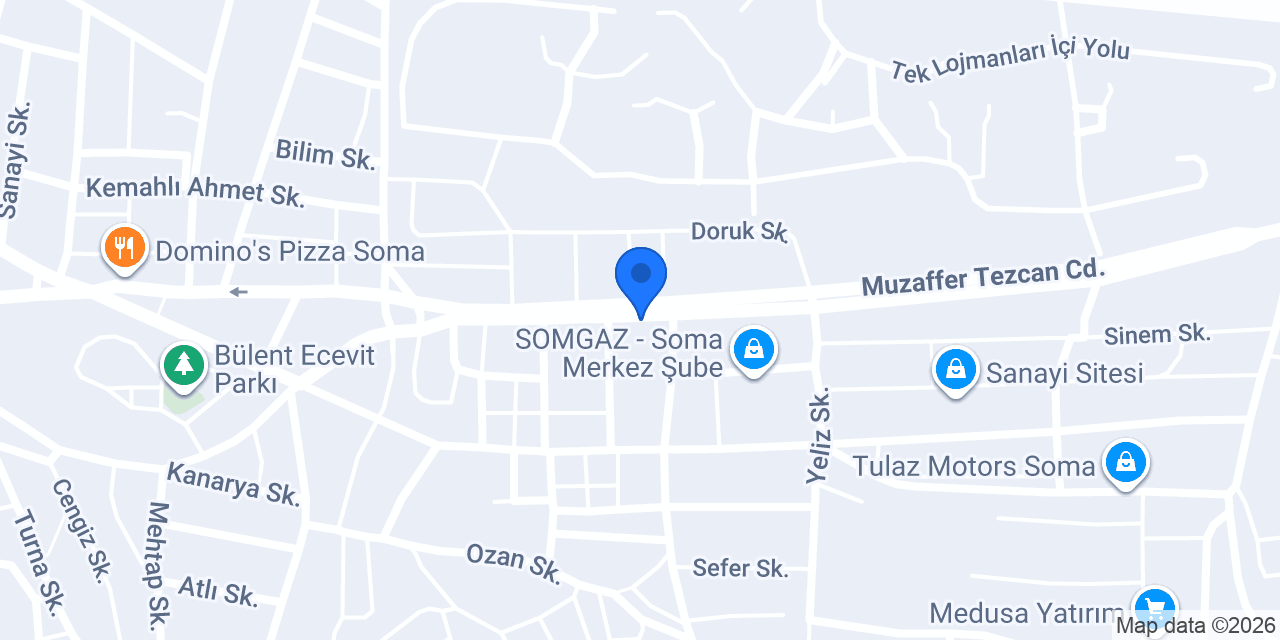 Merve Mobilya konumu