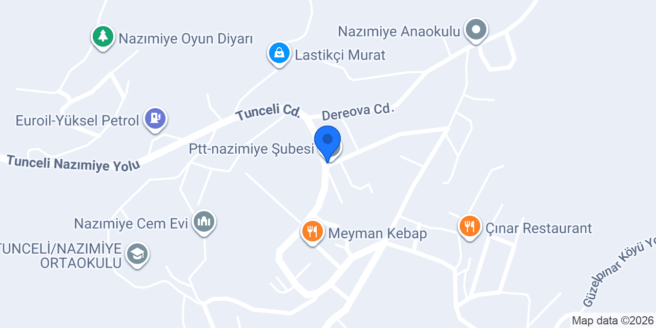 Tapu Müdürlüğü konumu