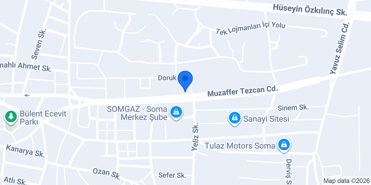 Orçun Oto konumu