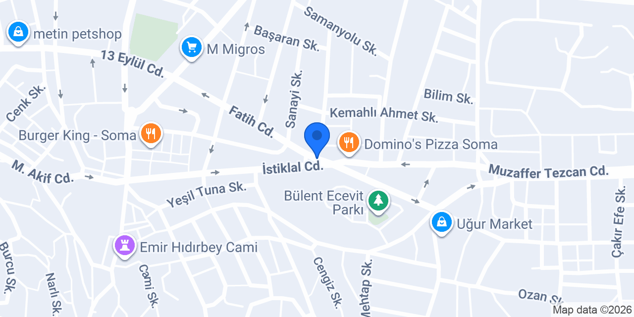 Sağlık Eczanesi konumu