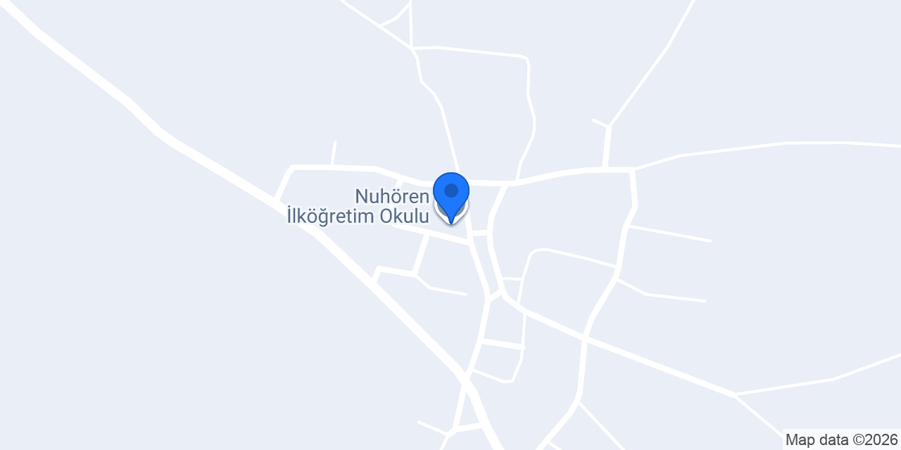 Nuhören İlköğretim Okulu konumu