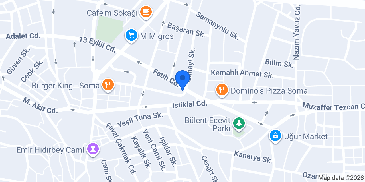 Balat& Pide&DÖner konumu