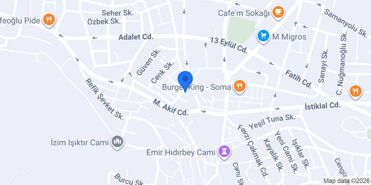 SNR SİGORTA SOMA ŞUBESİ konumu