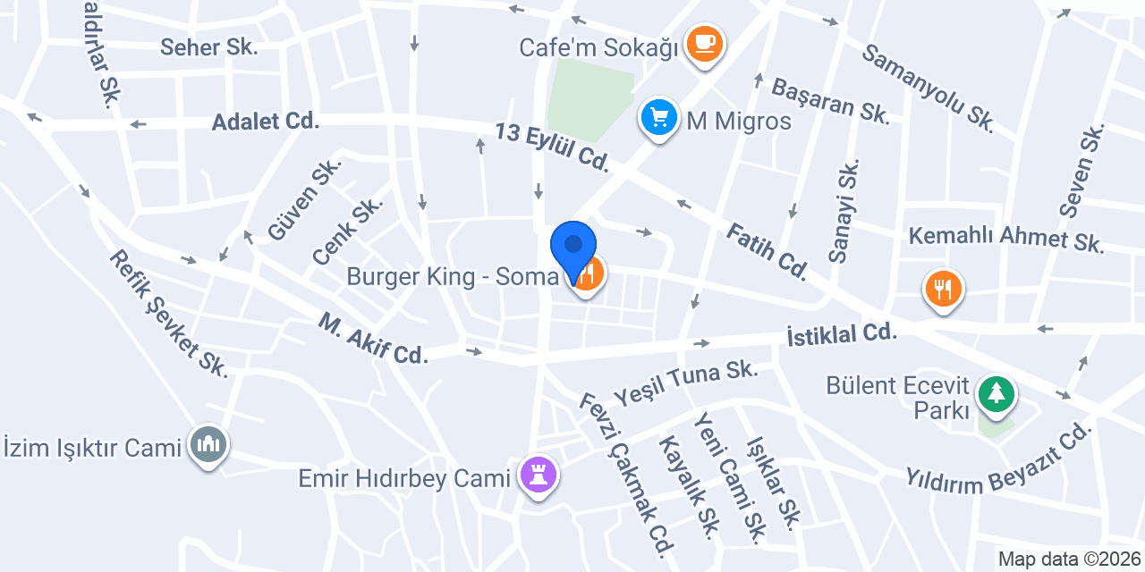 QNB Soma Şubesi konumu