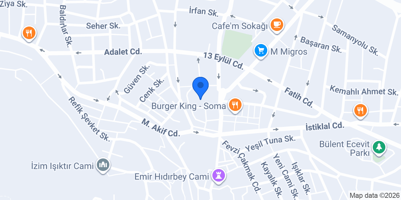 Soma Hükümet Konağı konumu