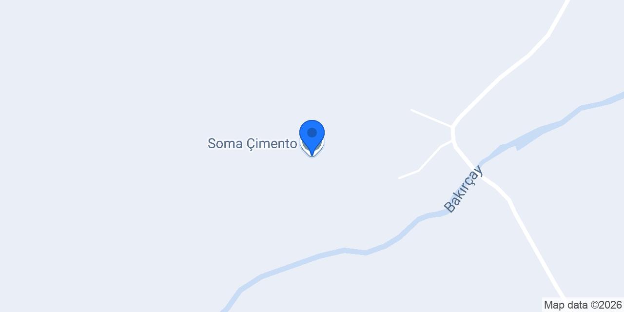 Soma Çimento konumu