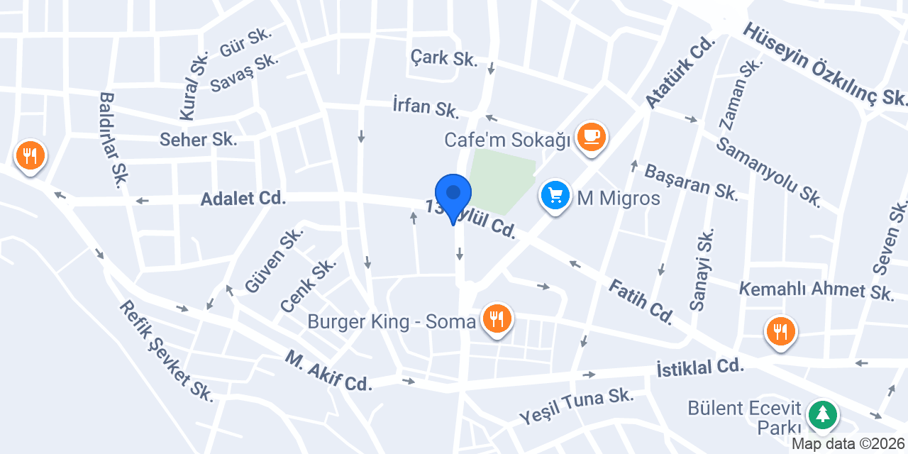 ÇELİK SİGORTA SOMA konumu