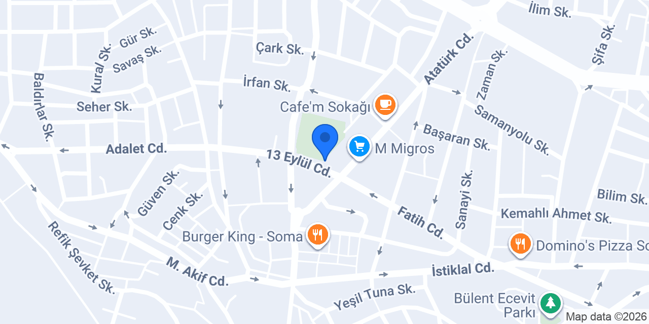 Gözlemeci Emine Ana konumu