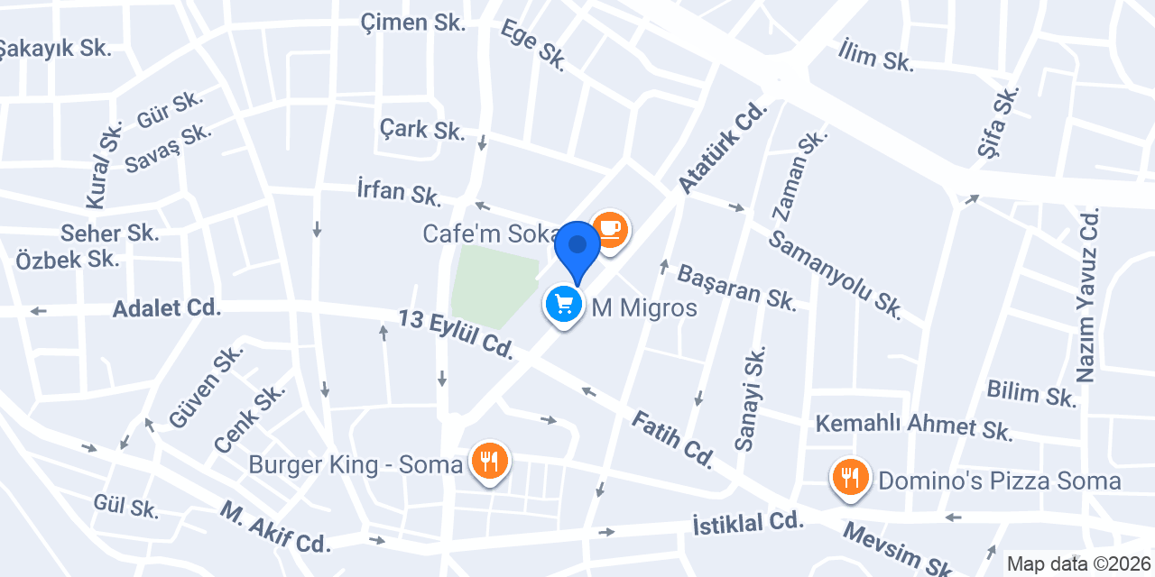 Öncü Döner konumu
