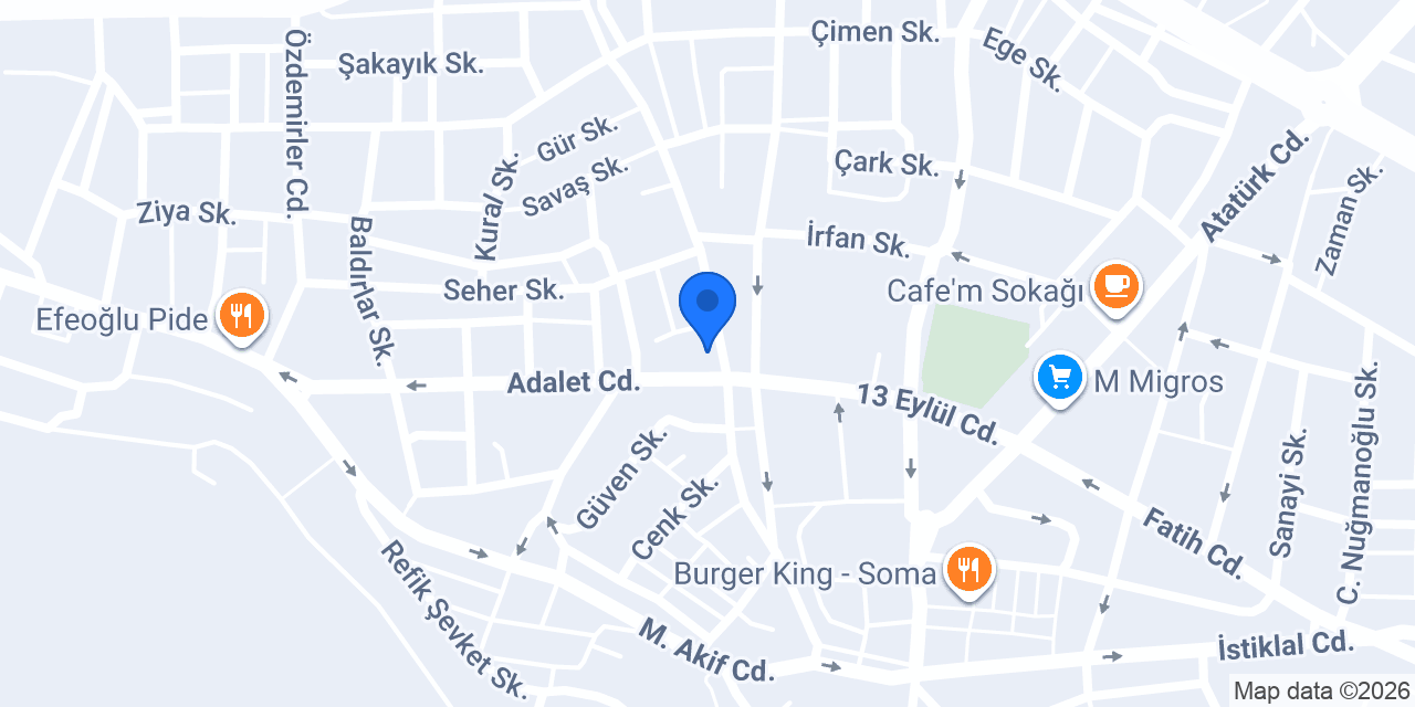 SİNAN YAPI GAYRİMENKUL konumu