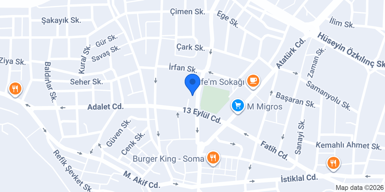Soma Doğru Cevap Eğitim Kurumları konumu