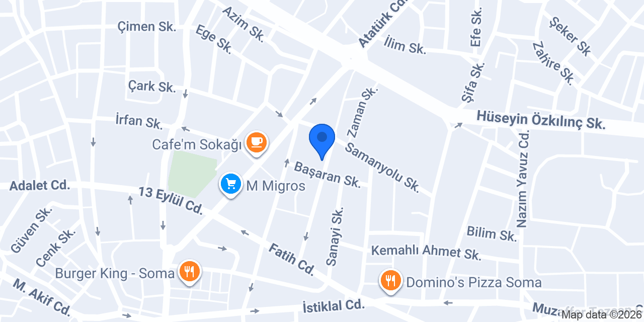 Elit Mobilya konumu