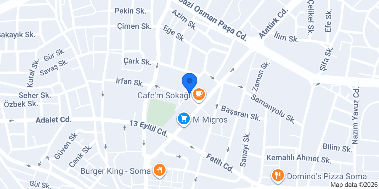 DEĞİŞİM İNTERNET CAFE konumu