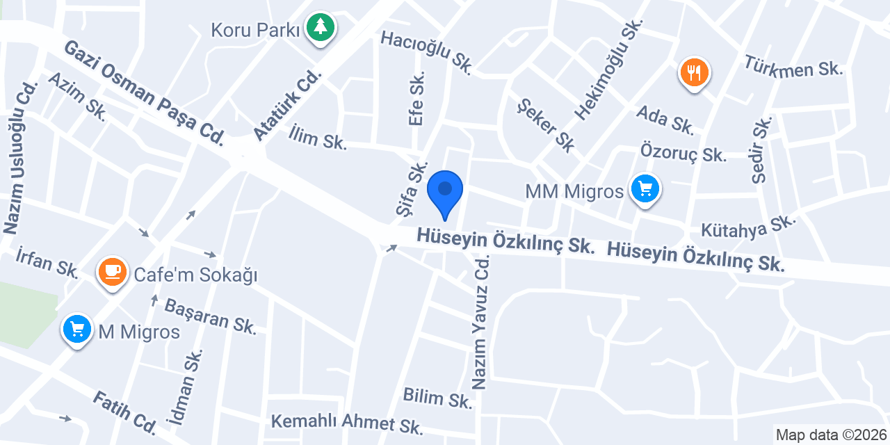 İztek İnşaat konumu