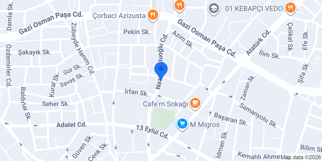 URFA KEBAP VE DÖNER konumu