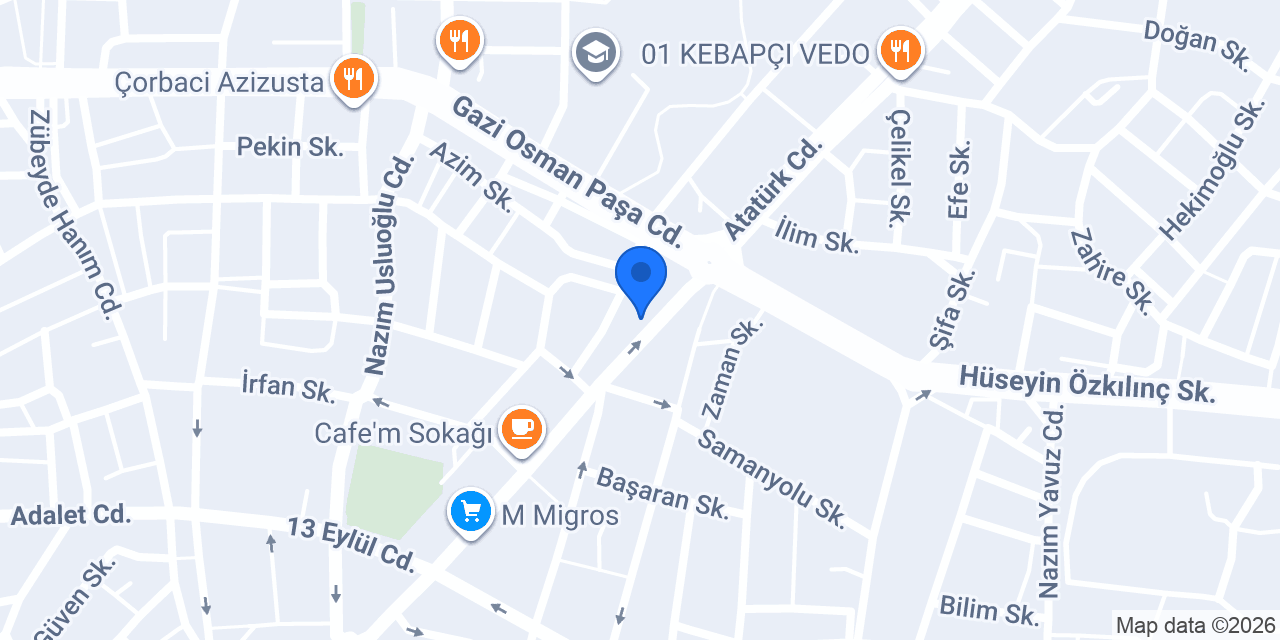 Özel Soma Hedef 12 Eğitim Kurumları konumu