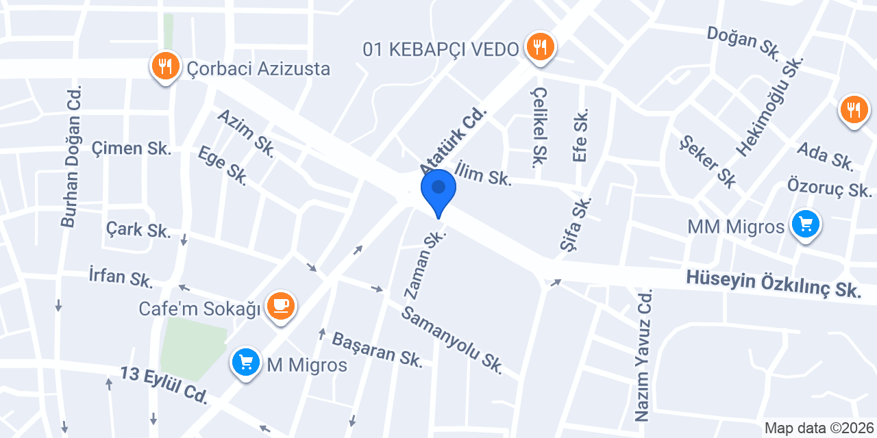 Nihatoğlu Eczanesi konumu