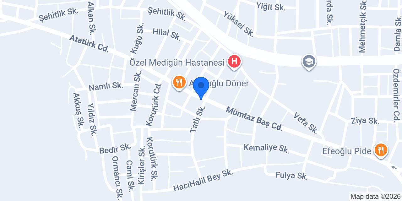 Promil Tekel Shop konumu