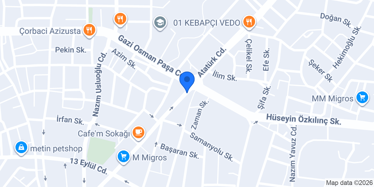 Soma Hilda Çiçekçilik konumu