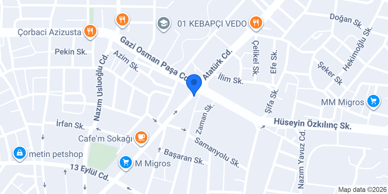AYDOĞAN OTOMOTİV konumu