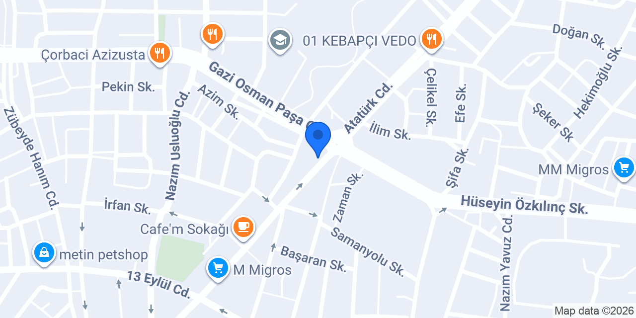 Soma Çakır Hukuk Bürosu konumu
