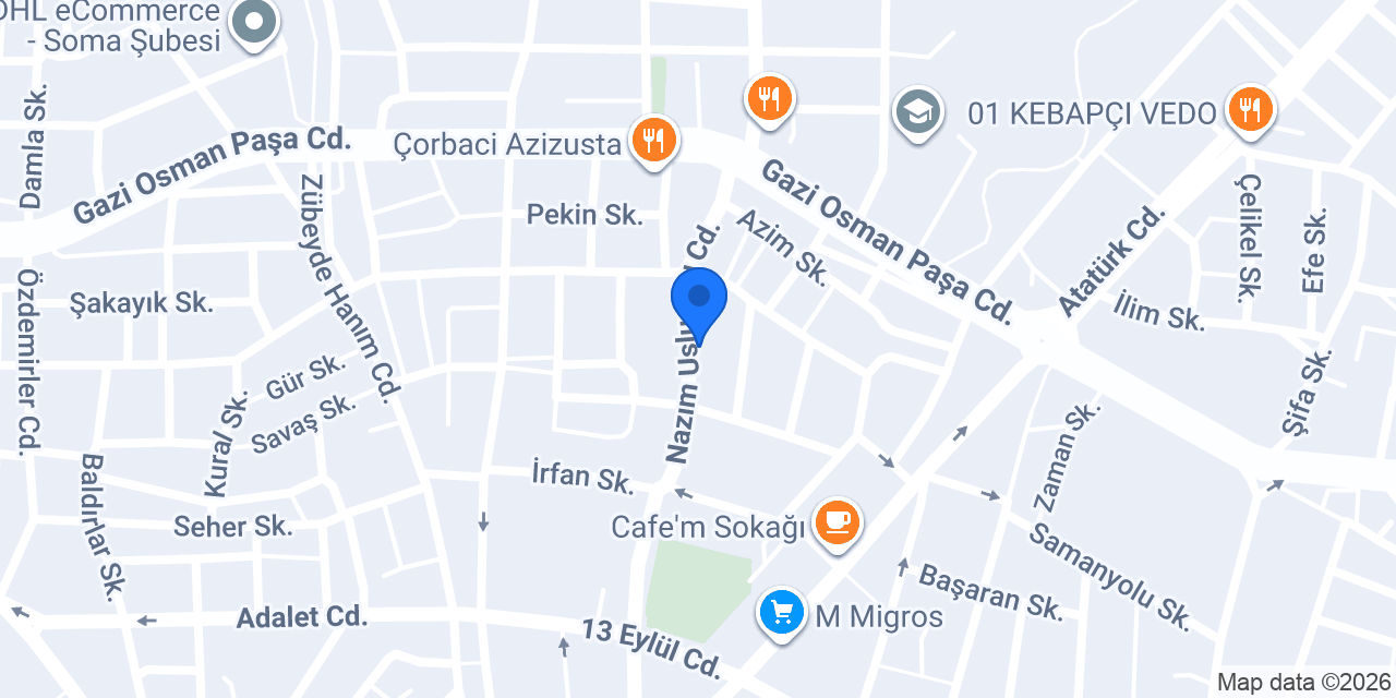 Kuaförüm Fatoş konumu