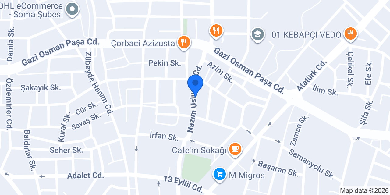 Özerbay Erkek Berberi konumu
