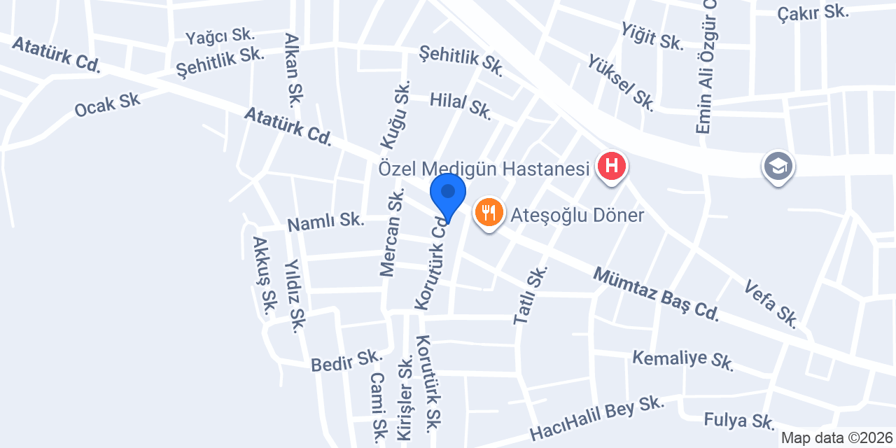 ALİ BAKKAL konumu