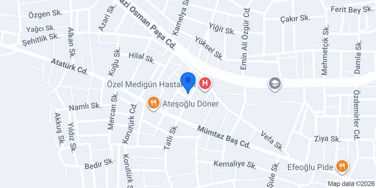 Yaşam Eczanesi konumu