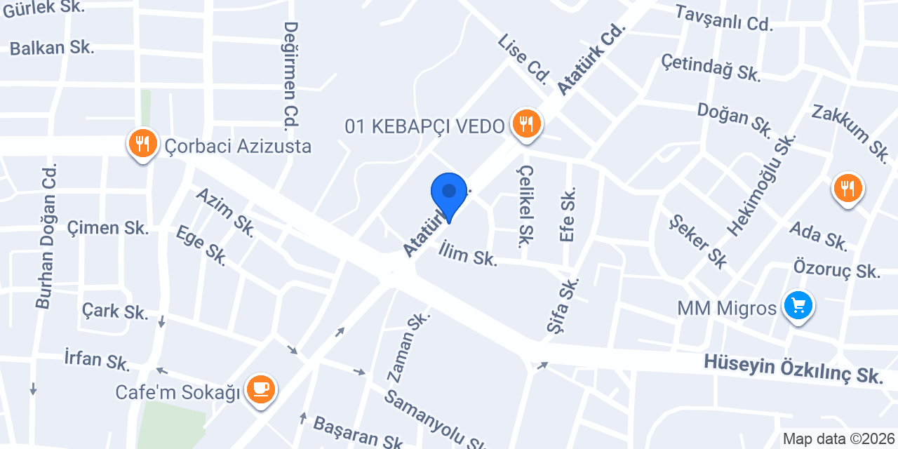 HARUN HAİR STUDİO konumu
