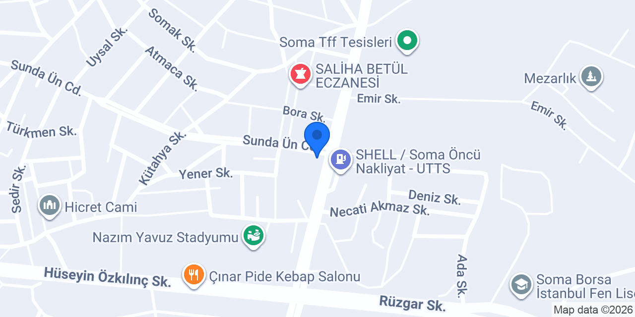 Raşit Vinç konumu