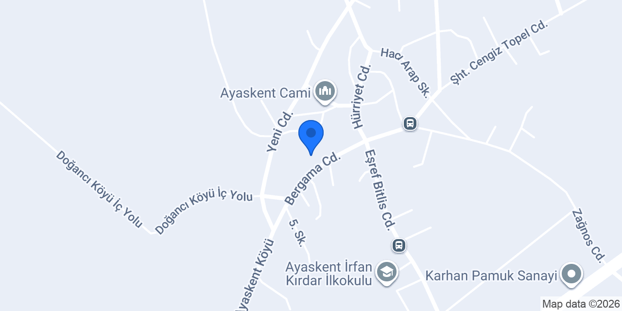 Karhanlar Tarım Ürünleri konumu