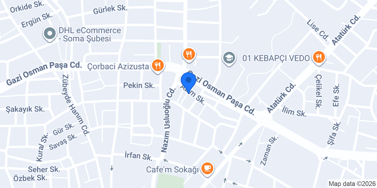 Tutku Çelik Nail Studio konumu