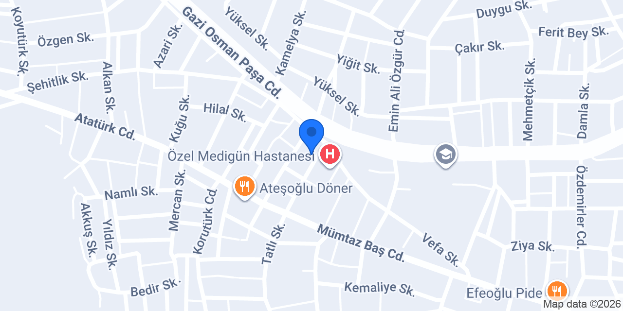 Yazıcı Eczanesi konumu