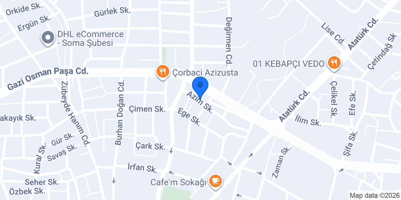 Pala tesisat konumu