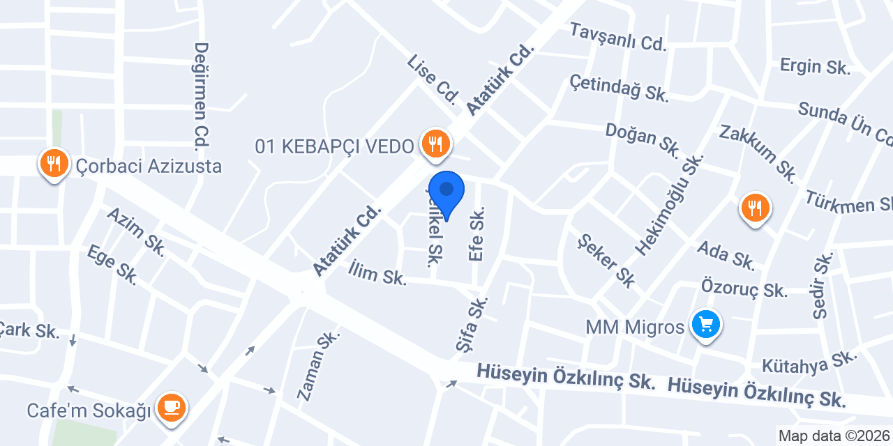 Yeşiltepe Batarya konumu