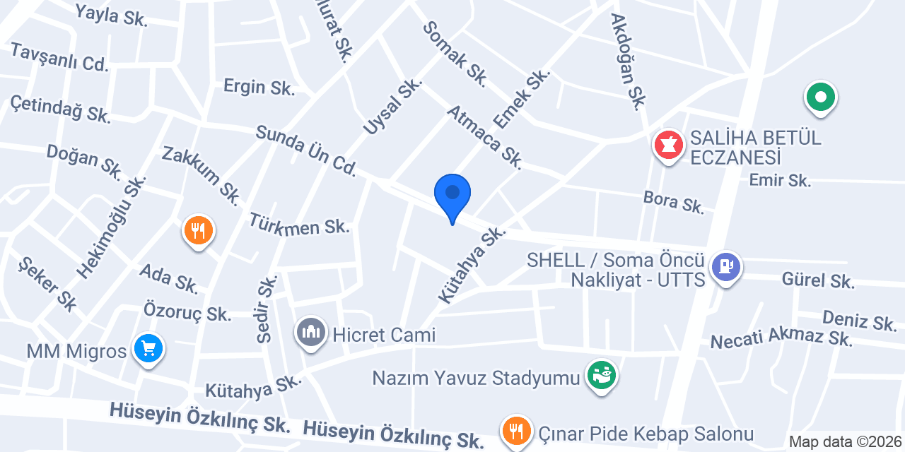 ATILIM REKLAM ATÖLYE konumu