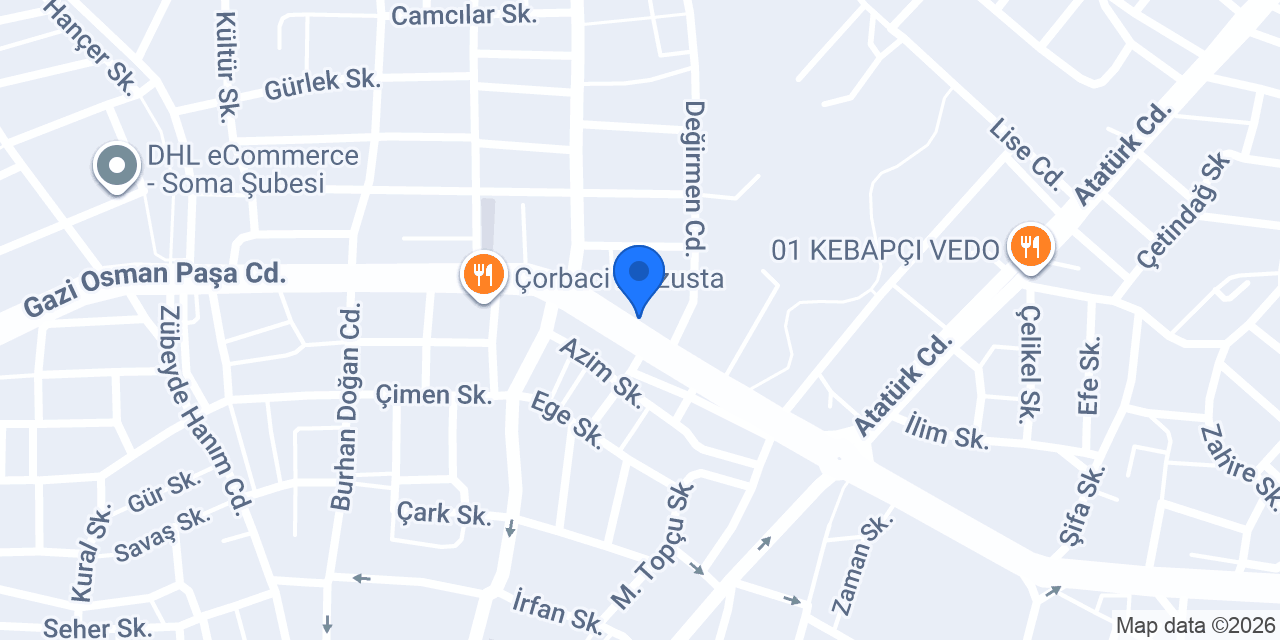 KORİKOS TANTUNİ konumu