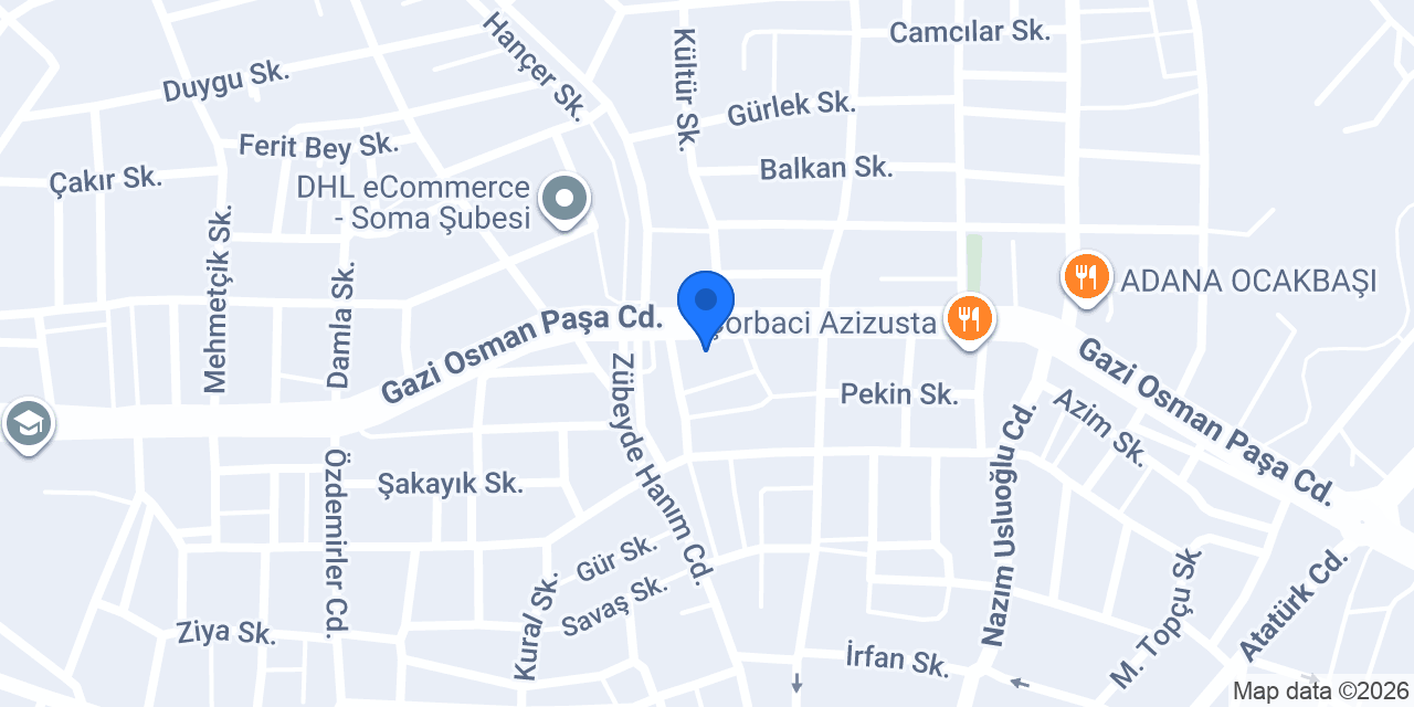 EGELİ SİGORTA ŞUBE konumu